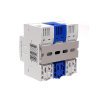 Přepěťová ochrana VCX 20T1T2-3-DC1200 DC třída T1T2 (B+C) 3P 1200V 25kA GDT BLUE s plynovým jiskřištěm