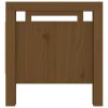 Multidom Lavica do predsiene medovohnedá 80x40x43 cm masívna borovica