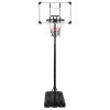 Multidom Basketbalový stojan priehľadný 235-305 cm polykarbonát