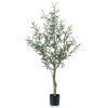 Emerald Umelý olivovník 115 cm v plastovom kvetináči