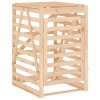 Multidom Úložný box pre odpadkový kôš 84x90x128,5 cm masívna borovica