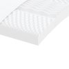 Multidom Penové matrace 2 ks biele 90x200 cm 7 zón tvrdosť 20 ILD