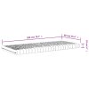Multidom Penové matrace 2 ks biele 90x200 cm 7 zón tvrdosť 20 ILD
