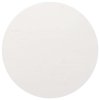 Multidom Stolová doska okrúhla biela Ø90x3 cm masívna borovica