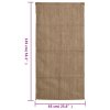 Multidom Jutové vrecia 30 ks 65x135 cm 100 % juta 340 gsm