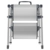 Hailo Dvojstupňový schodík Mini Comfort 45 cm hliník 4310-100