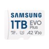 Samsung EVO Plus/micro SDXC/1TB/UHS-I U3 / Class 10/+ Adaptér/Biela