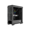 Počítačová skriňa Genesis IRID 505F/Midi Tower/Transpar./Čierna