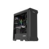 Počítačová skriňa Genesis IRID 505F/Midi Tower/Transpar./Čierna