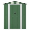 Multidom Záhradná kôlňa zelená 192x191x223 cm pozinkovaná oceľ