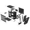 Fractal Design Torrent Nano RGB Black TG Light Tint/Micro Tower/Transpar./Čierna