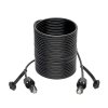 Ethernetový kábel odolný IP68, Cat5e/Cat6 STP (RJ45 Samec/Samec), 15.24m