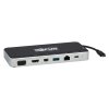 Dokovacia stanica USB-C/3x displej, HDMI 4K, mDP, VGA, USB3.2 G1, USB-A/C, GbE, 60W nabíjanie