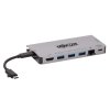 Dokovacia stanica USB-C/HDMI, USB 3.2 Gen 1, USB-A, GbE, pamäťová karta, 100W nabíjanie odpoj.kábel
