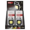 Nabíjacia mini LED baterka - prívesok na kľúče, 750 lm, 10 ks, display box
