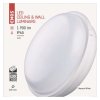 LED prisadené svietidlo QARI, kruhové biele 20W neutrálna b.,IP65
