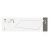 LED panel MAXXO 30×120, štvorcový vstavaný biely, 36W neutrálna b.