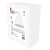 LED svietnik biely, 24,5 cm, 3x AA, vnútorný, teplá biela, časovač