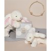 Doudou Dárková sada - Plyšový králíček pink 30 cm