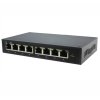 ADEX ADS108GRP-1PO Reverzní PoE Switch 8x Gbit Port (1x poe out), Web Managed, Metal