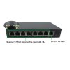 ADEX ADS108GRP-1PO Reverzní PoE Switch 8x Gbit Port (1x poe out), Web Managed, Metal