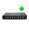 ADEX ADS108GRP-1PO Reverzní PoE Switch 8x Gbit Port (1x poe out), Web Managed, Metal