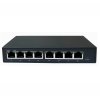 ADEX ADS108GRP-1PO Reverzní PoE Switch 8x Gbit Port (1x poe out), Web Managed, Metal