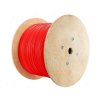 Solární kabel FVE H1Z2Z2-K 1500V, 10mm2, červený, 250m, cívka
