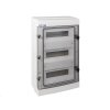 Rozvaděč RH-36 NEO pro fotovoltaiku plast. / IP65 / 1000V DC / 500V AC / 3x12 nástěnný / průhledné dveře