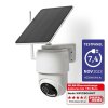 Kamera IP venkovní dobíjecí NEDIS WIFICBO50WT | Wi-Fi | 2MP | IP65 | otáčení/náklon | solar