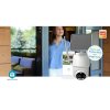 Kamera IP venkovní dobíjecí NEDIS WIFICBO50WT | Wi-Fi | 2MP | IP65 | otáčení/náklon | solar