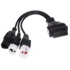 SIXTOL OBD-II redukce 3-pin/4-pin/6-pin pro moto Yamaha a Honda MECHANIC CABLE 22