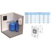 Ventilátor VENTS OV2E 300 průmyslový, čtvercový (430x430mm), černý
