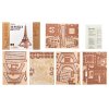 RoboTime 3D Dřevěné puzzle Rolife Noc Eiffelovy věže svítící