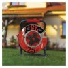 Predlžovací kábel EMOS P084255 PROFI na kovovom bubne 25m / 3x1,5mm guma / 4 zásuvky