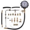 Sada pro testování tlaku zážehových motorů MECHANIC ENGINE TESTER 20, 0-10bar, 20ks SIXTOL