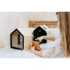 Small Foot Plyšový králík v králíkárně s výběhem