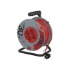 Predlžovací kábel na bubne 30m / 3x1mm PVC / 4 zásuvky