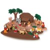 Small Foot Dětský dřevěný betlém s figurkami