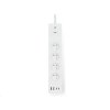 Prodlužovací kabel NEDIS WIFIP313EWT SmartLife /2m/Wi-Fi/16A/3680W/4xzásuvka/