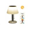 LED stolová lampa Velamp SL2048 so solárnym nabíjaním