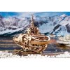 Ugears 3D drevené mechanické puzzle remorkér