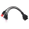 SIXTOL OBD-II redukce 3-pin/4-pin/6-pin pro moto Yamaha a Honda MECHANIC CABLE 23