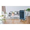 Ariete Vintage oil Radiator with 11 Element 839/05, modrý