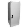 19'' vonkajší rozvádzač IP55 30U/600mm plech.dvere, 3-bod.zámok