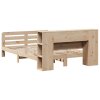 Multidom Posteľ bez matraca 150x200 cm masívna borovica