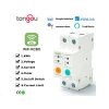 Jistič Tongou TO-Q-SR263JWE 230V/63A 2P s Wi-Fi ovládáním, na DIN lištu