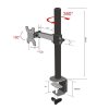 TB Monitor mount single arm TB-MO1 10-27'', 10 kg VESA 100x100