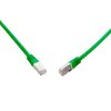 10G patch kabel CAT6A SFTP LSOH 20m zelený non-snag-proof C6A-315GR-20MB