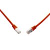 10G patch kabel CAT6A SFTP LSOH 20m červený non-snag-proof C6A-315RD-20MB